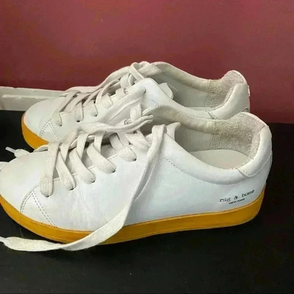 Rag & Bone White Sneaker - Picture 4 of 8